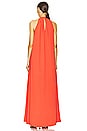 view 3 of 4 MAXIVESTIDO CELESTINO in Red Orange