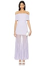 view 1 of 3 MAXIVESTIDO MARCE in Lilac