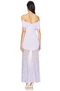 view 3 of 3 ROBE MAXI MARCE in Lilac