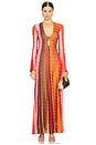 view 1 of 3 Vibe Dress in Orange Multicolor