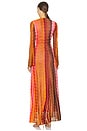 view 3 of 3 Vibe Dress in Orange Multicolor