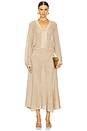 view 1 of 4 Heida Dress in Gold