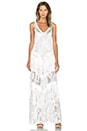 view 1 of 4 Fabienne Lace Dress in Off White