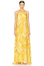 view 1 of 3 Amalfi Dress in Amber Lily
