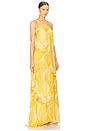 view 2 of 3 Amalfi Dress in Amber Lily