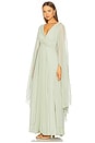 view 3 of 5 Serdena Long Dress in Sage