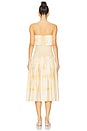 view 3 of 3 Robia Dress in Beige Brushstroke