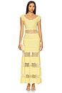 view 1 of 4 Saundra Dress in Buttercream