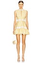view 1 of 4 Natacha Dress in Yellow Stripes