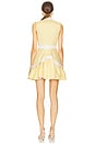 view 3 of 4 Natacha Dress in Yellow Stripes