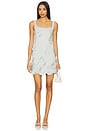 view 1 of 3 Astor Dress in Mist Blue