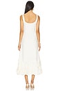 view 3 of 3 Demina Dress in White