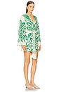 view 2 of 3 Noriko Dress in Emerald Palm