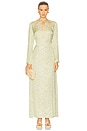 view 1 of 3 Skyla Dress in Pistachio Mirage