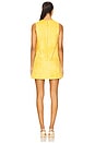 view 3 of 3 Dakota Dress in Citrine Suede