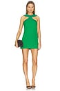 view 1 of 4 Manuela Dress in Emerald