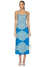 view 1 of 3 Rayana Dress in Blue Bloom
