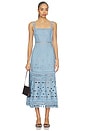 view 1 of 3 Evelyn Dress in French Blue