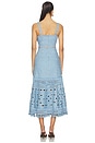 view 3 of 3 Evelyn Dress in French Blue