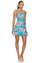 view 2 of 3 Saverine Dress in Cerulean Bloom
