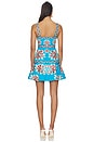 view 3 of 3 Saverine Dress in Cerulean Bloom