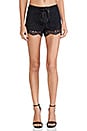 view 1 of 3 SHORT ENCAJE MARTINIQUE in Black Lace