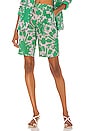 view 1 of 5 Talbot Shorts in Emerald Botanical