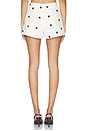 view 4 of 6 Narbonne Shorts in Ivory & Black