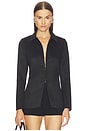 view 1 of 4 BLOUSON SHAWN in Black