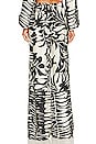 view 3 of 4 Bow Pant in Black Floral
