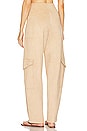 view 3 of 4 Emilion Pants in Camel Suede