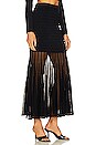 view 2 of 4 Franki Maxi Skirt in Noir