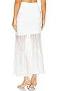 view 3 of 4 Franki Skirt in White