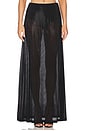 view 1 of 6 Franca Hotfix Skirt in Black