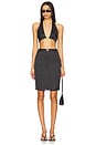 view 5 of 6 Giotto Skirt in Nero Dot