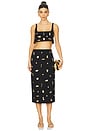 view 5 of 6 Pamila Skirt in Black