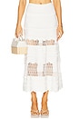 view 1 of 6 Jeannie Skirt in White
