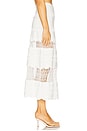 view 3 of 6 Jeannie Skirt in White