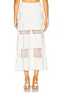 view 4 of 6 Jeannie Skirt in White