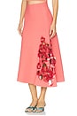 view 3 of 6 Maris Skirt in Dahlia