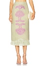 view 1 of 6 Jenan Skirt in Sage Lilac