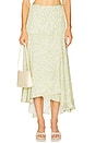 view 1 of 6 Alzena Skirt in Pistachio Mirage