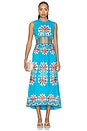 view 6 of 7 JUPE AMARISSE in Cerulean Bloom