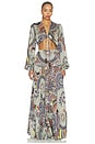 view 5 of 6 FALDA NARA in Medallion Print