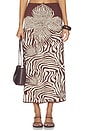 view 1 of 6 Jazlyn Skirt in Brown Blossom