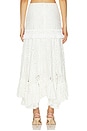 view 5 of 6 Coralla Skirt in Blanc