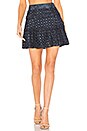 view 1 of 4 Antonina Skirt in Navy Dot