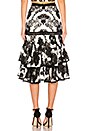 view 3 of 4 Halima Lace Skirt in Black White Macrame