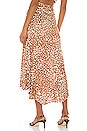 view 3 of 4 Fontaine Skirt in Sienna Leopard