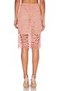 view 3 of 3 x REVOLVE Cesar Pencil Skirt in Melon